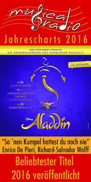 newcomer musicalradio Jahrescharts 2016 &ndash; musicalradio.de | Musicals kostenlos im Radio