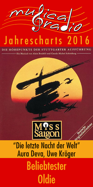 oldie musicalradio Jahrescharts 2016 &ndash; musicalradio.de | Musicals kostenlos im Radio